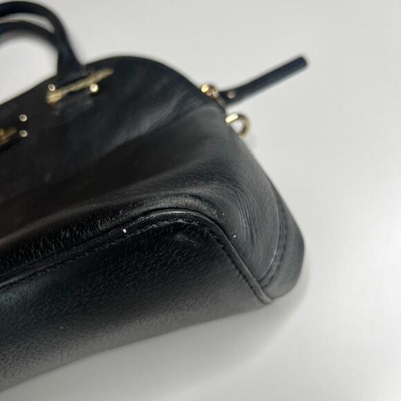 Kate Spade Cedar Street Carly Satchel Black Leather Handbag - Picture 3 of 9